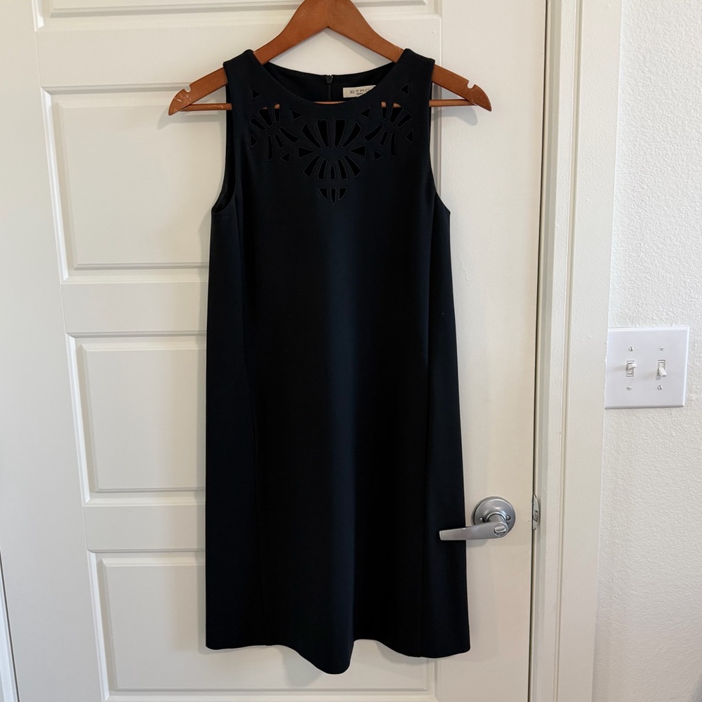 Etro Black Sleeveless Mini Dress